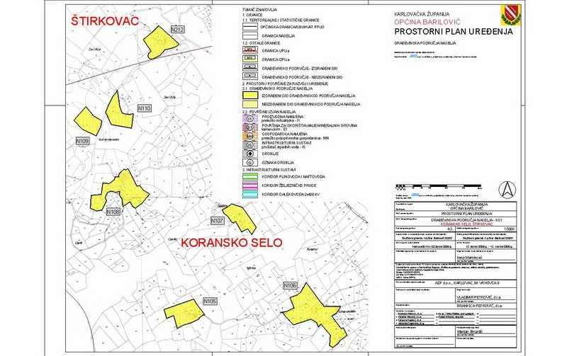 PPUO BARILOVIĆ k.o. Koransko Selo